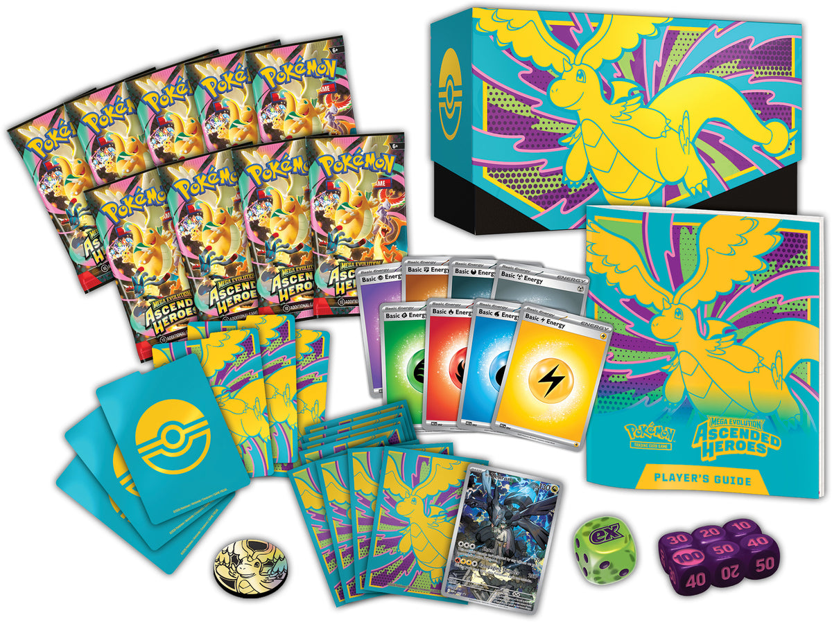Pokemon TCG: Mega Evolution—Ascended Heroes - Elite Trainer Box