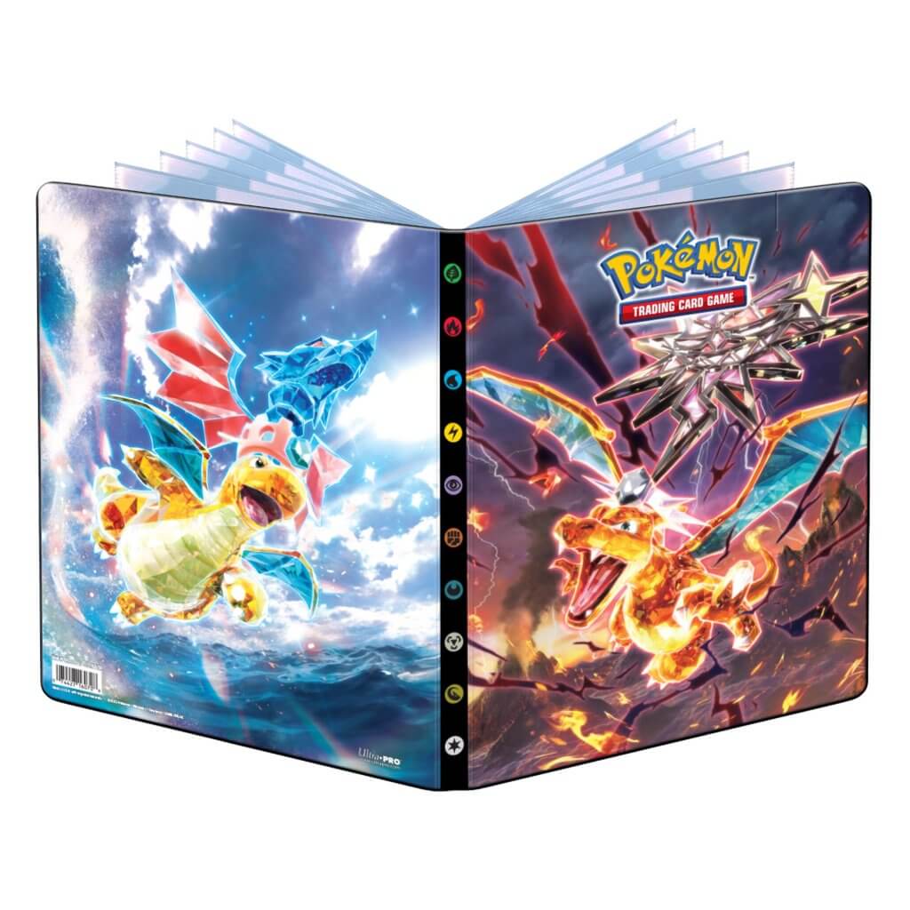 ULTRA PRO Pokemon 9-Pocket Portfolio - Obsidian Flames