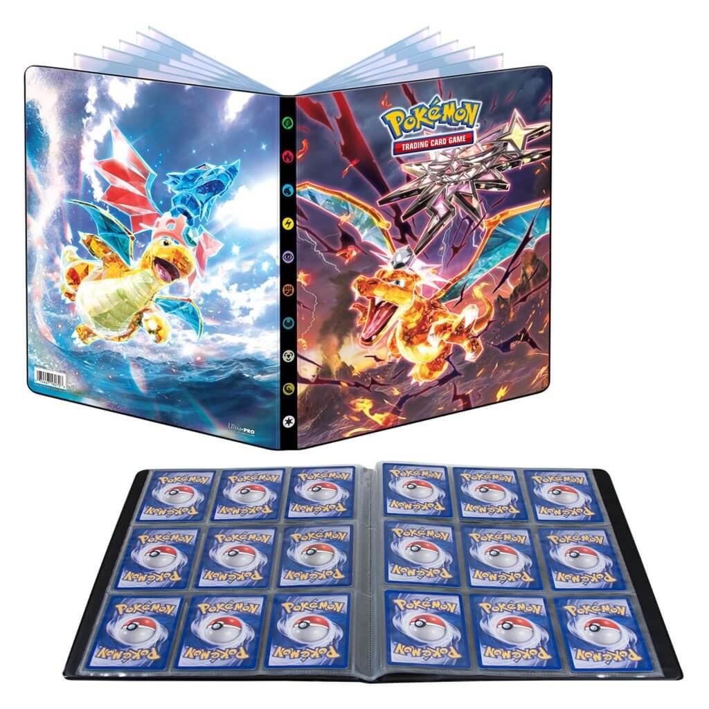 ULTRA PRO Pokemon 9-Pocket Portfolio - Obsidian Flames