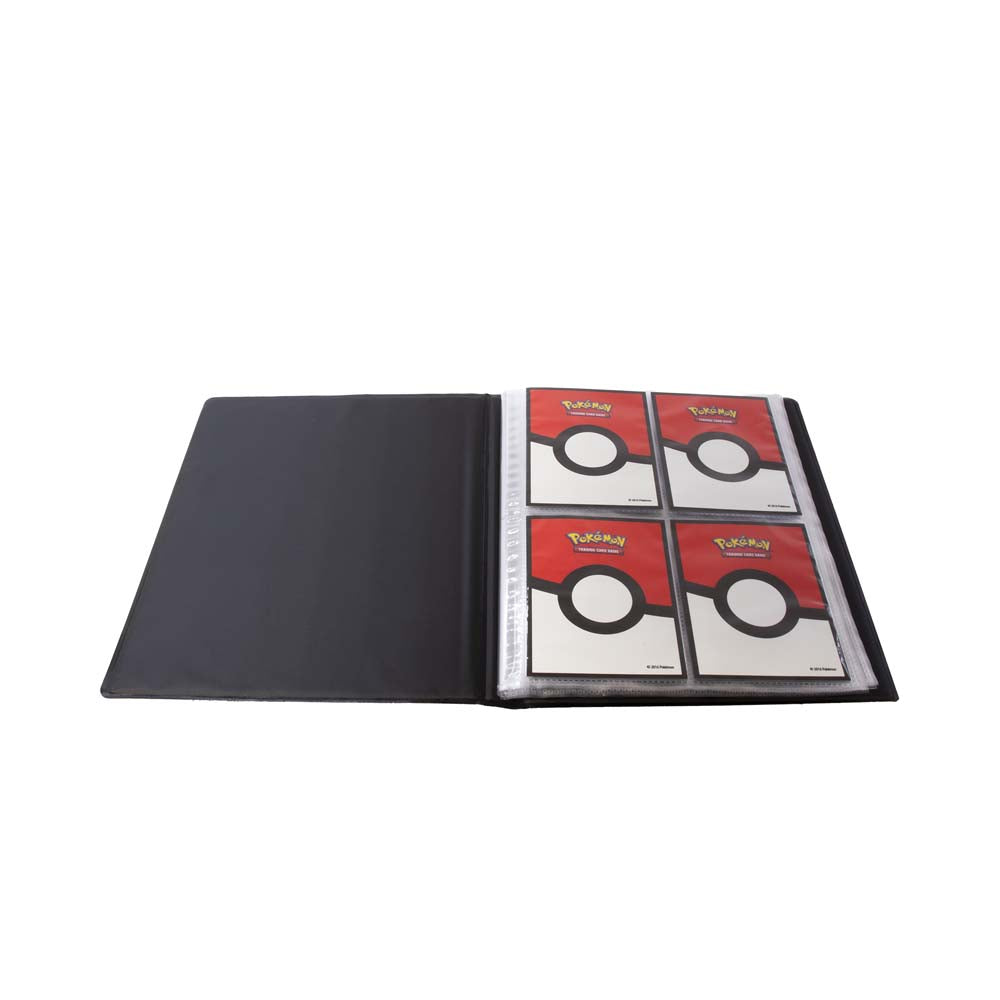 Ultra PRO Pokemon 4-Pocket Portfolio - Pitch Black