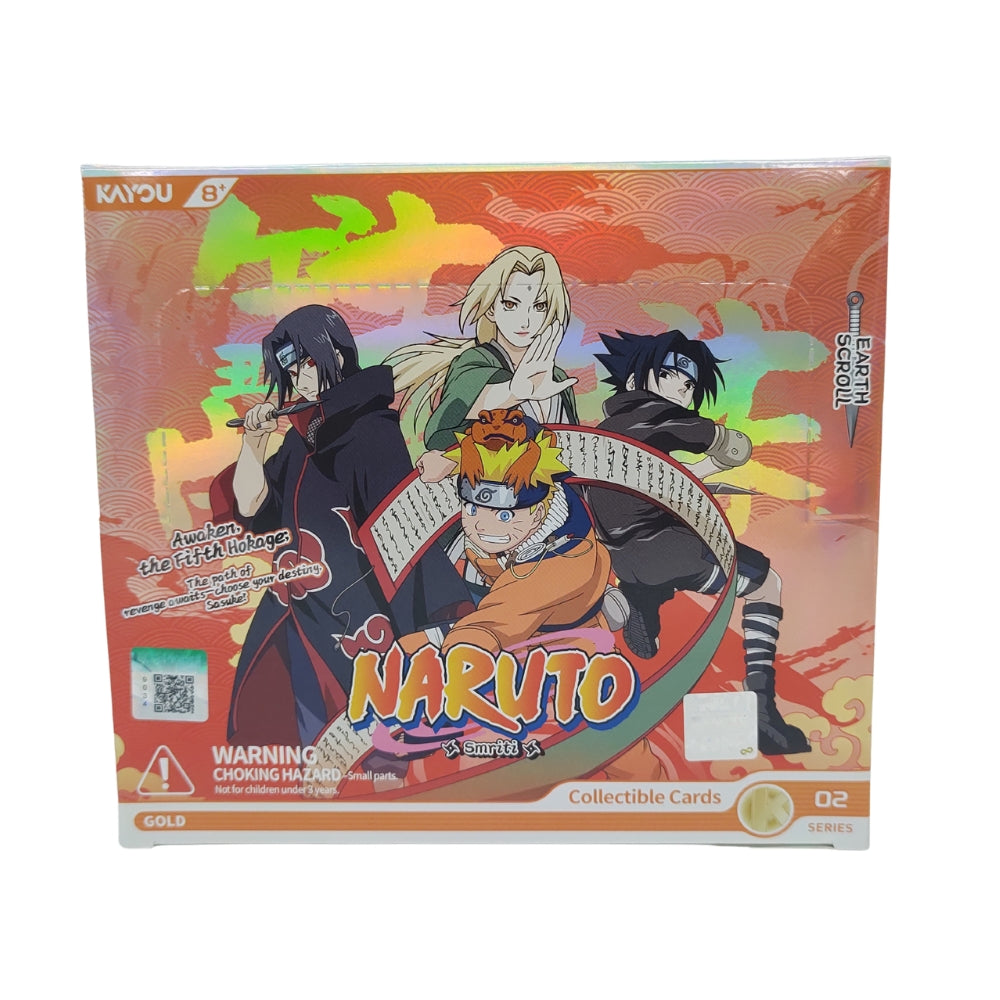 Naruto Smriti Collectible Cards: Earth Scroll Series 2 - Booster Display Box