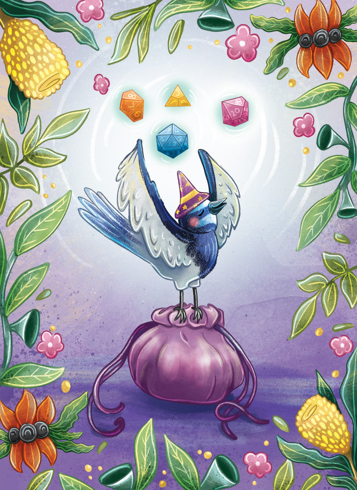 Aussie Dice 5"x7" Gift Card Set (10/pack) [LPG Greeting Cards]