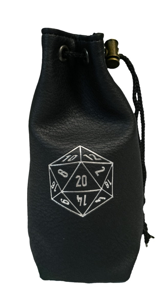Leather Dice Bag - Small Black [LPG Essentials]