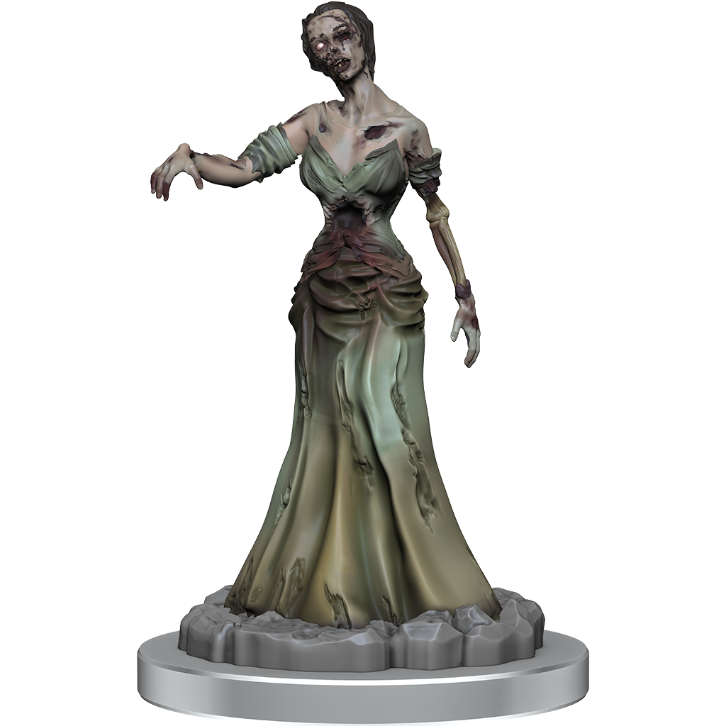 Zombies (WizKids Deep Cuts Unpainted Miniatures)