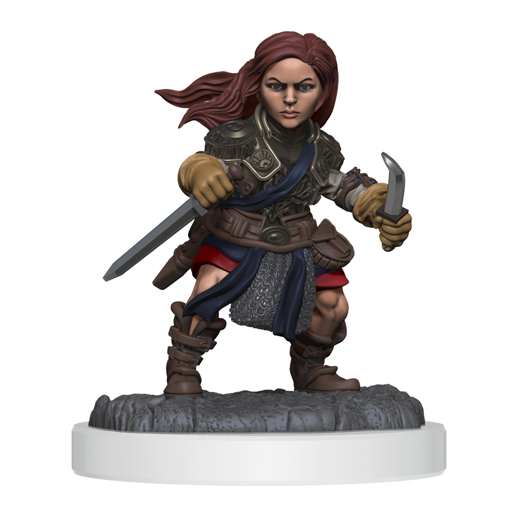 Halfling Rogue - Female [D&D Nolzur's Marvelous Miniatures]