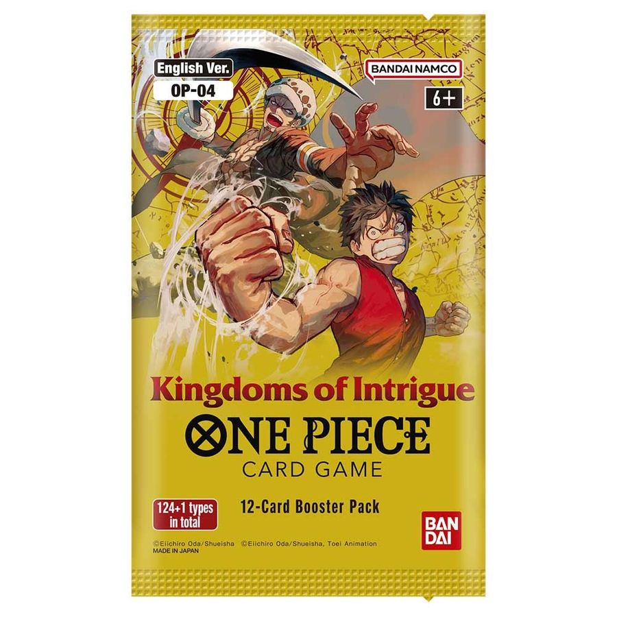 One Piece Card Game: OP-04 Kingdoms of Intrigue - Booster Box (24 Booster Packs)