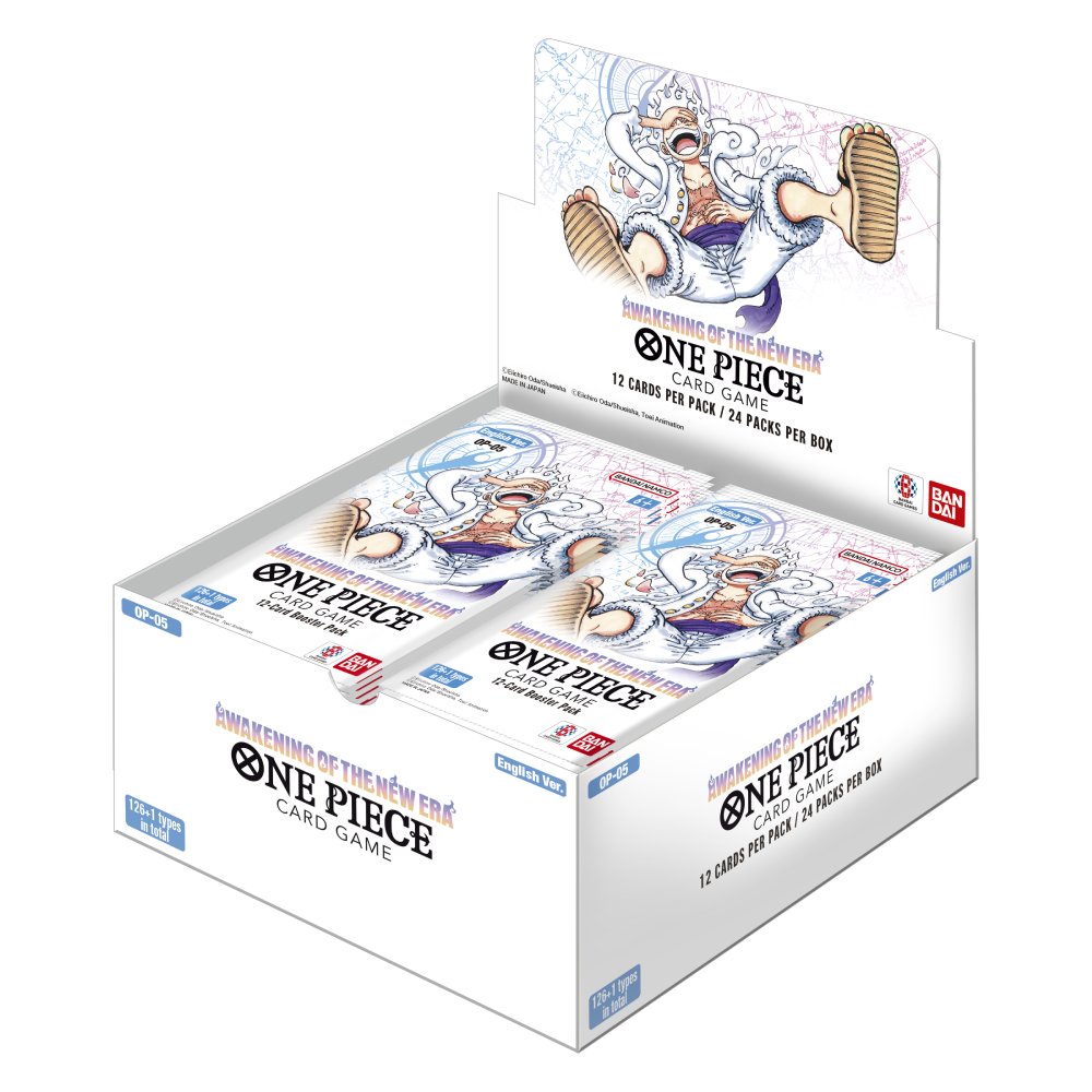 One Piece Card Game: OP-05 Awakening of the New Era - Booster Box (24 Booster Packs)