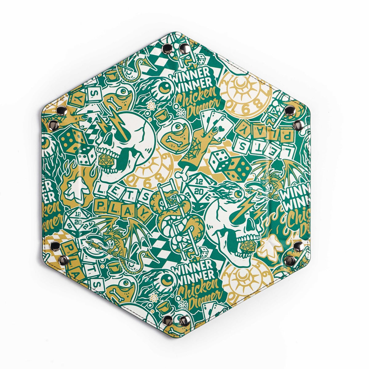 Hex Dice Tray 8" - Artist Series: Cara [LPG Essentials]