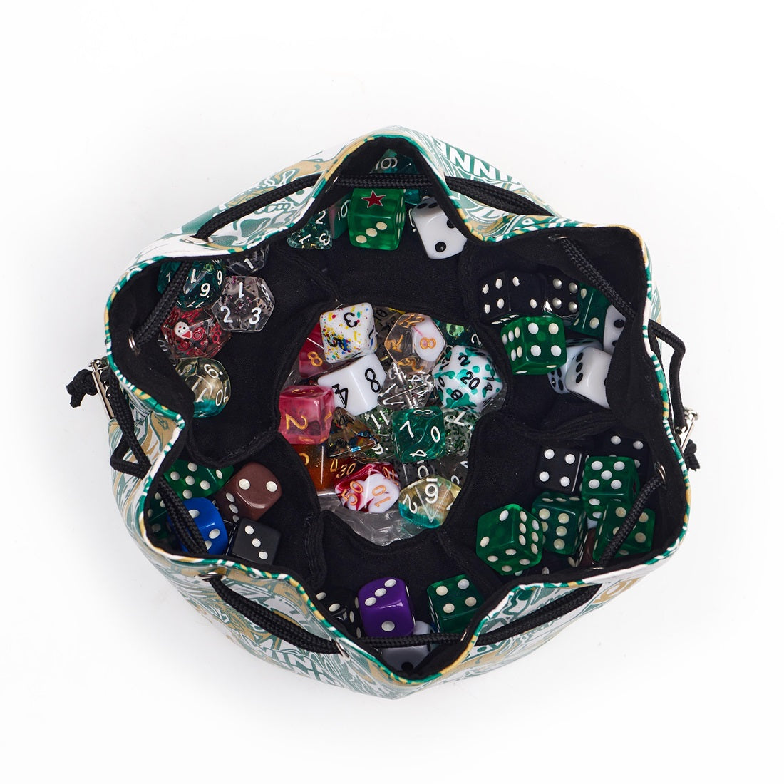 Leather Multipocket Dice Bag - Artist Series: Cara (LPG Essentials)