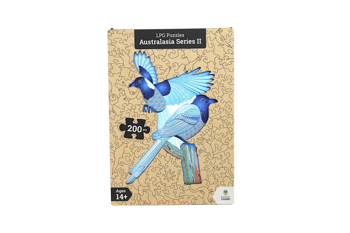 Magpie 200pc - Australasia Wooden Series (LPG Puzzles)