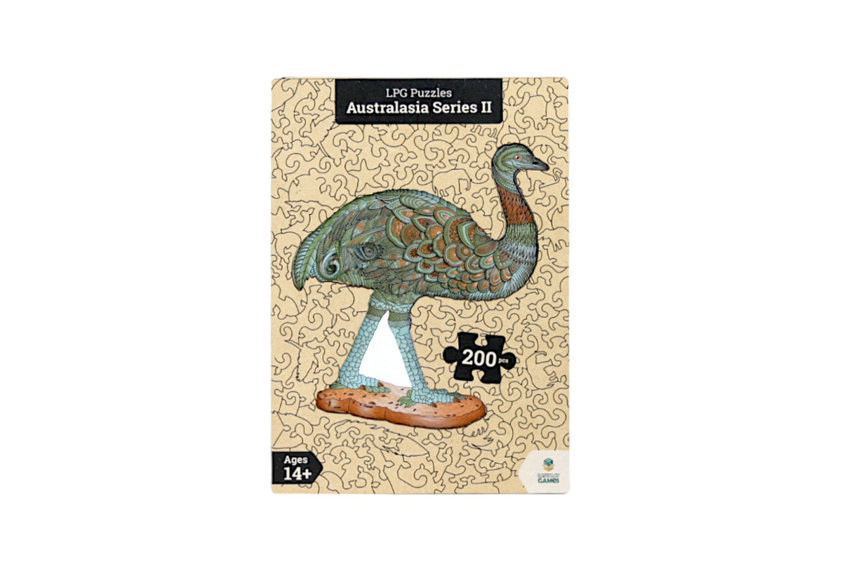 Emu 200pc - Australasia Wooden Series (LPG Puzzles)