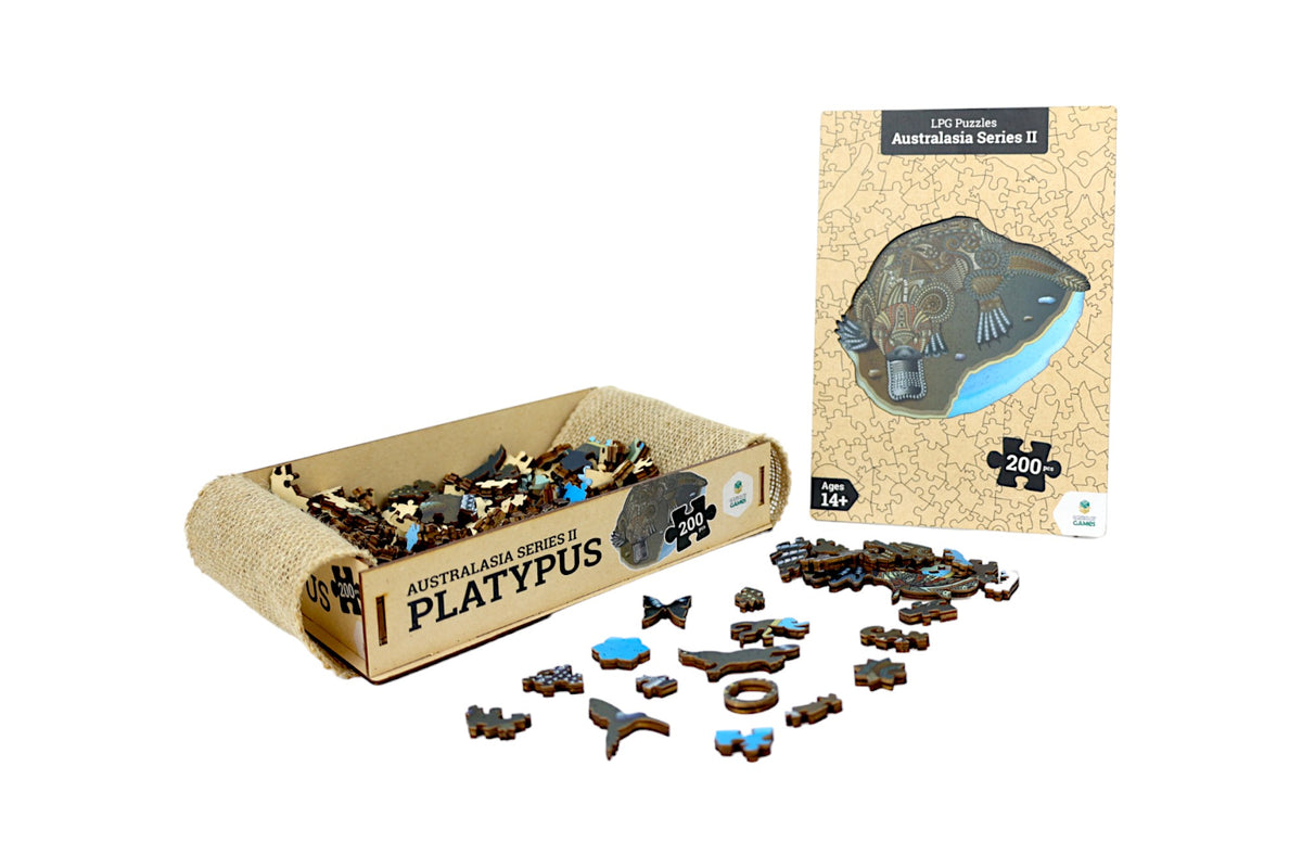 Platypus 200pc - Australasia Wooden Series (LPG Puzzles)