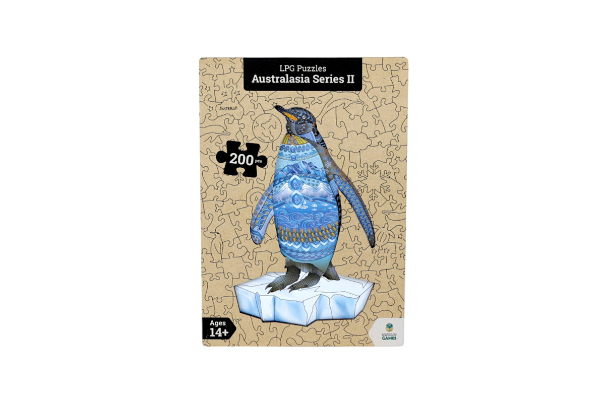 Penguin 200pc - Australasia Wooden Series (LPG Puzzles)