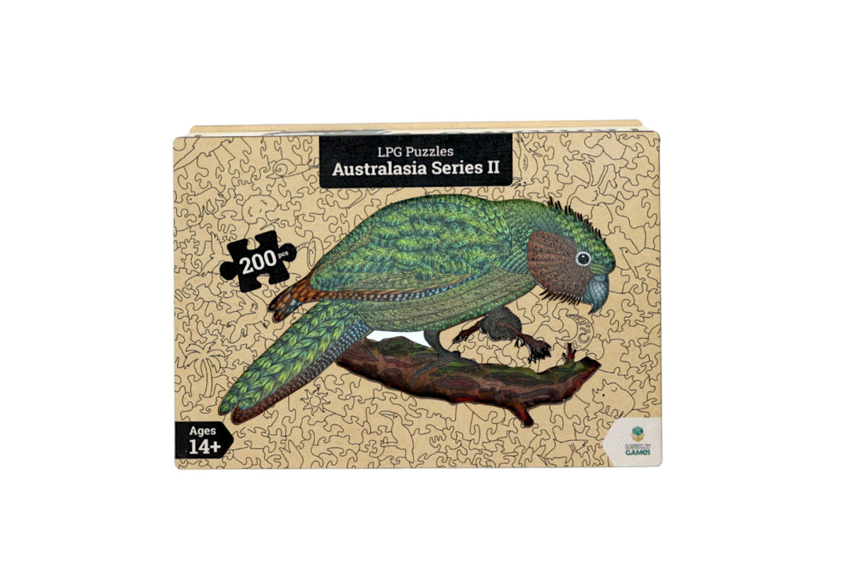Kakapo 200pc - Australasia Wooden Series (LPG Puzzles)