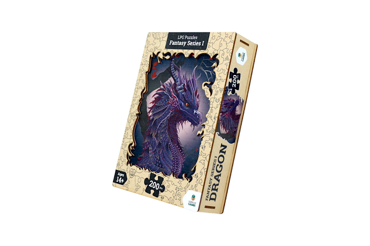 Dragon 200pc - Fantasy Wooden Series (LPG Puzzles)
