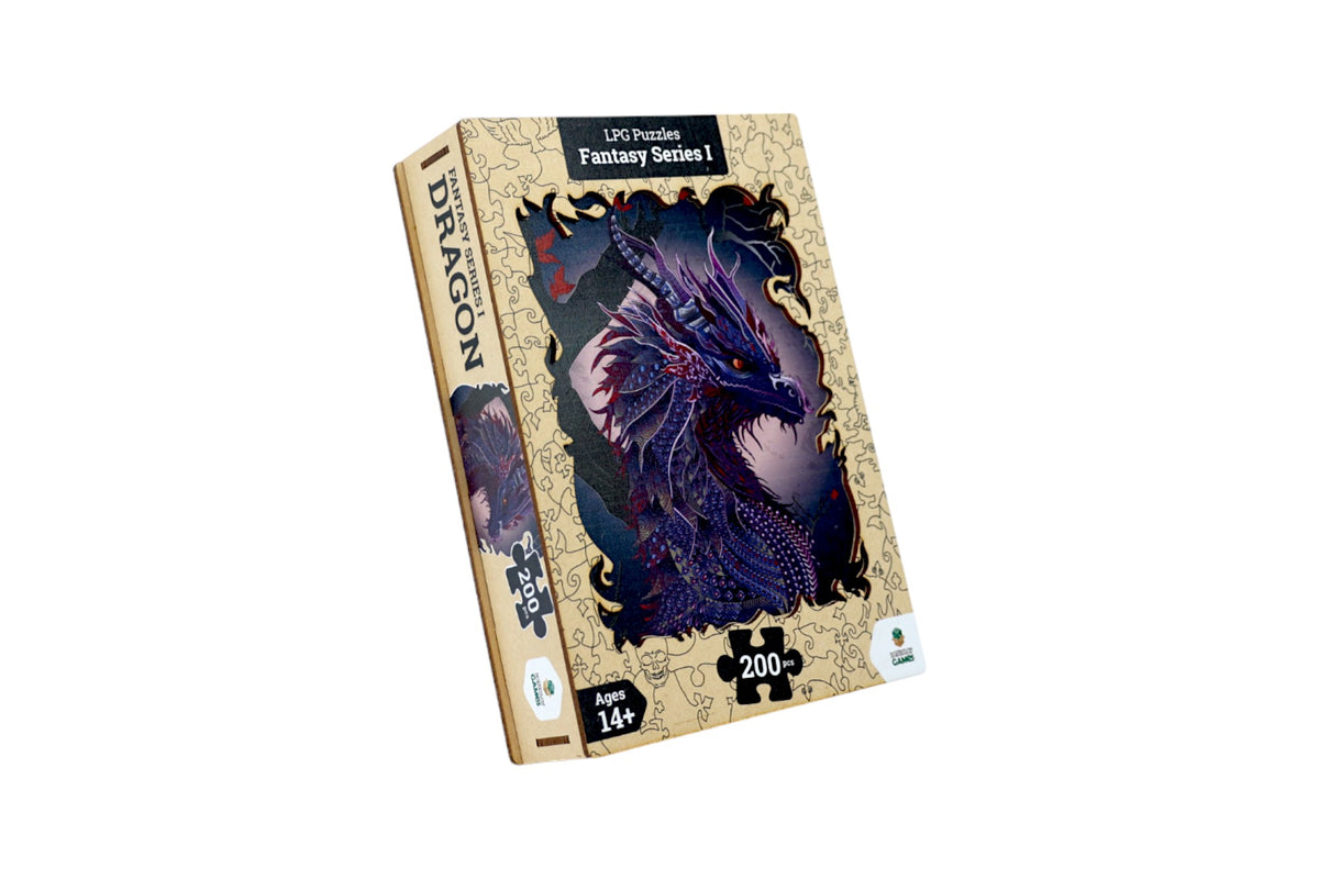 Dragon 200pc - Fantasy Wooden Series [LPG Puzzles]
