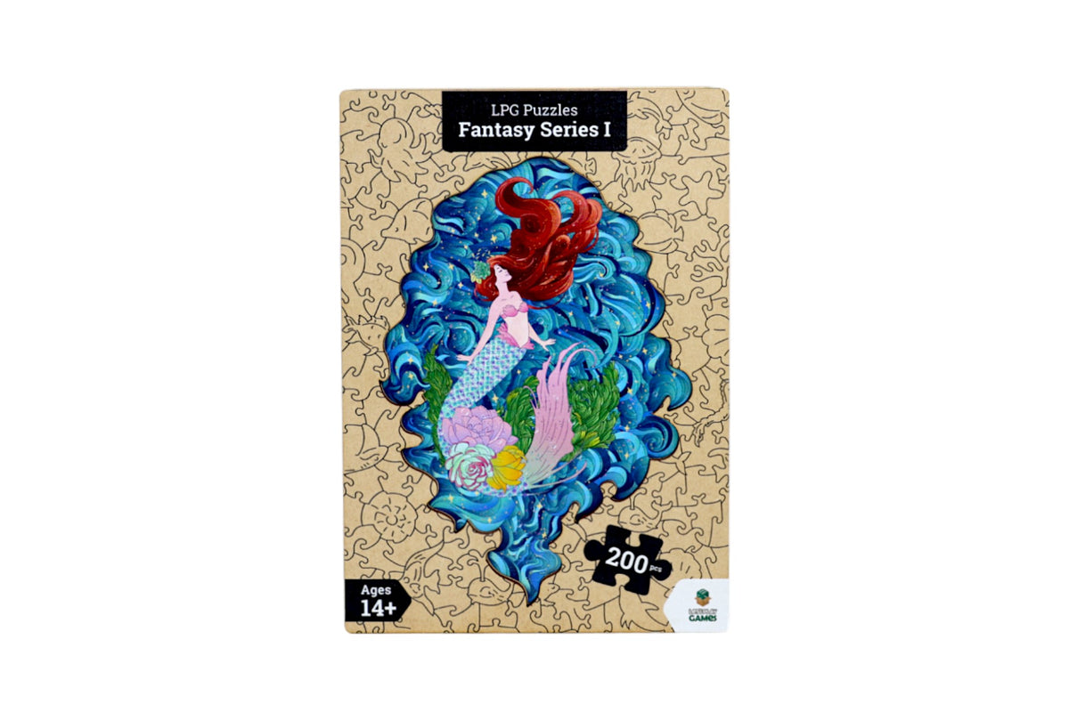 Mermaid 200pc - Fantasy Wooden Series (LPG Puzzles)