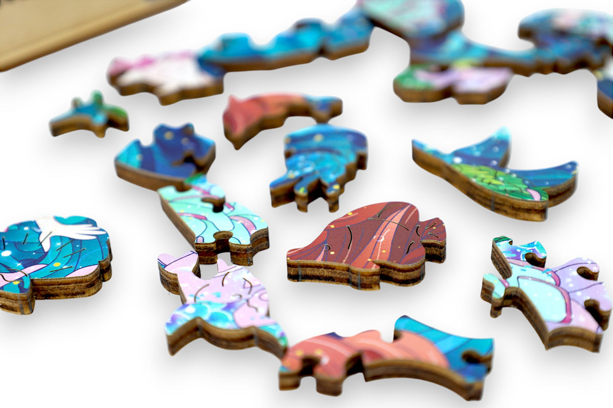 Mermaid 200pc - Fantasy Wooden Series (LPG Puzzles)
