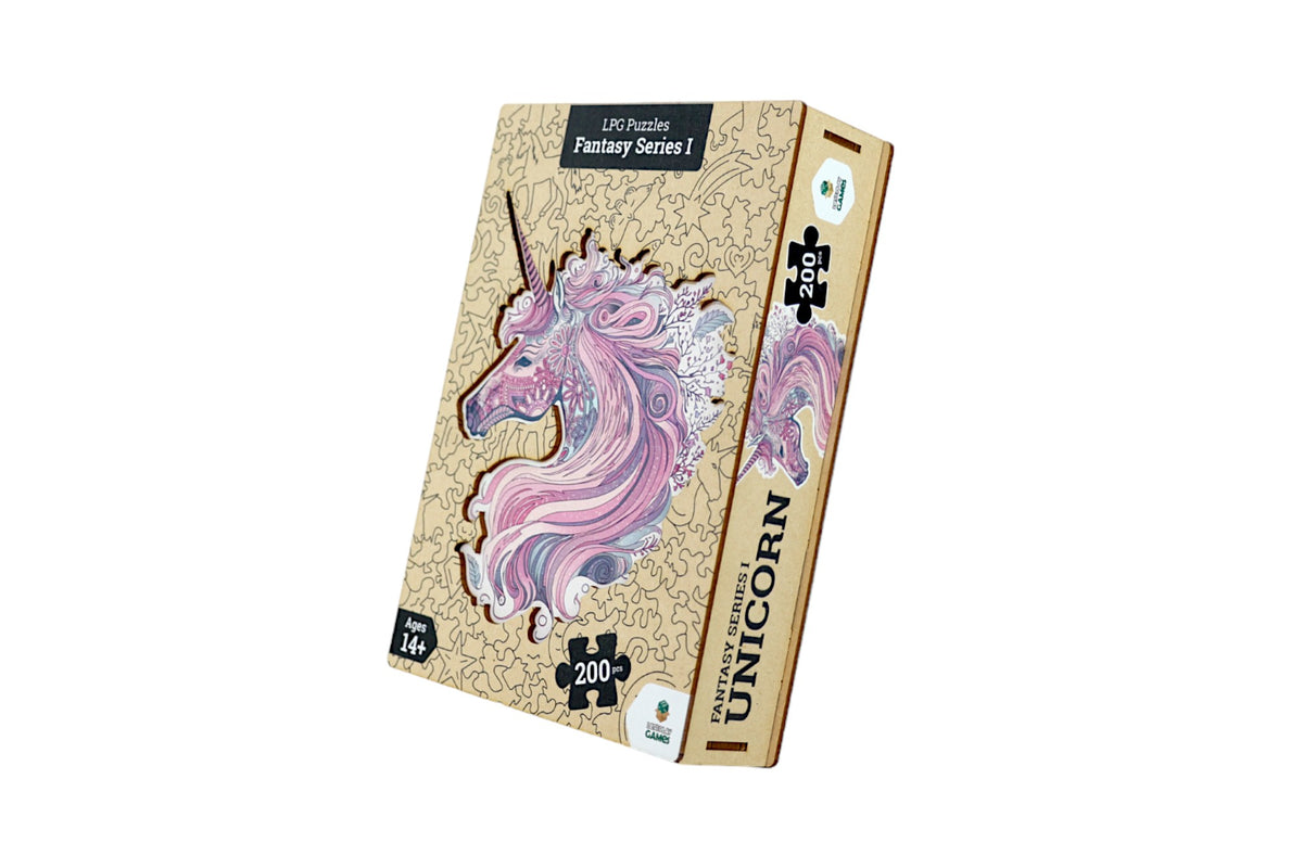 Unicorn 200pc - Fantasy Wooden Series (LPG Puzzles)