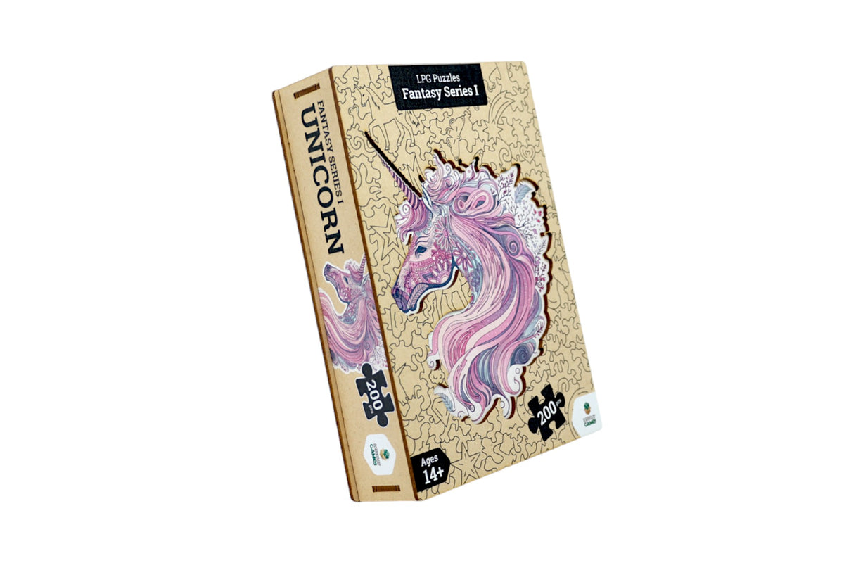 Unicorn 200pc - Fantasy Wooden Series (LPG Puzzles)