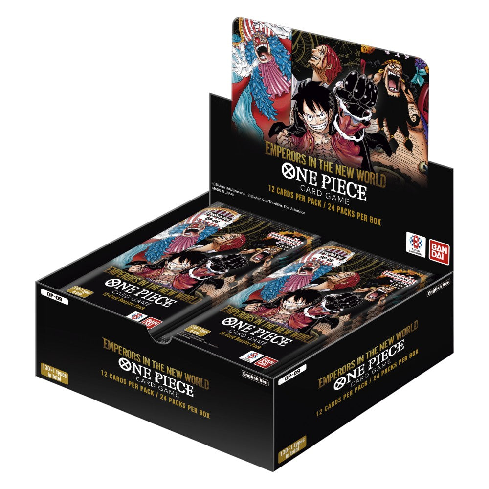 One Piece Card Game: OP-09 Emperors in the New World - Booster Box (24 Booster Packs)