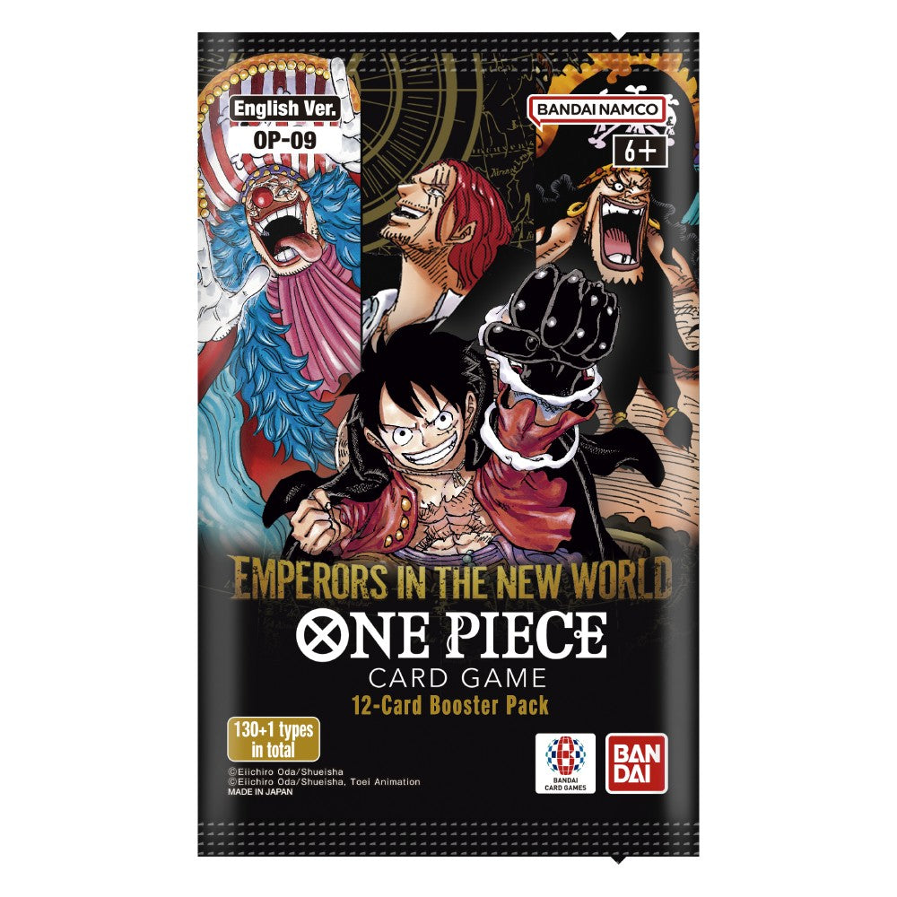 One Piece Card Game: OP-09 Emperors in the New World - Booster Box (24 Booster Packs)