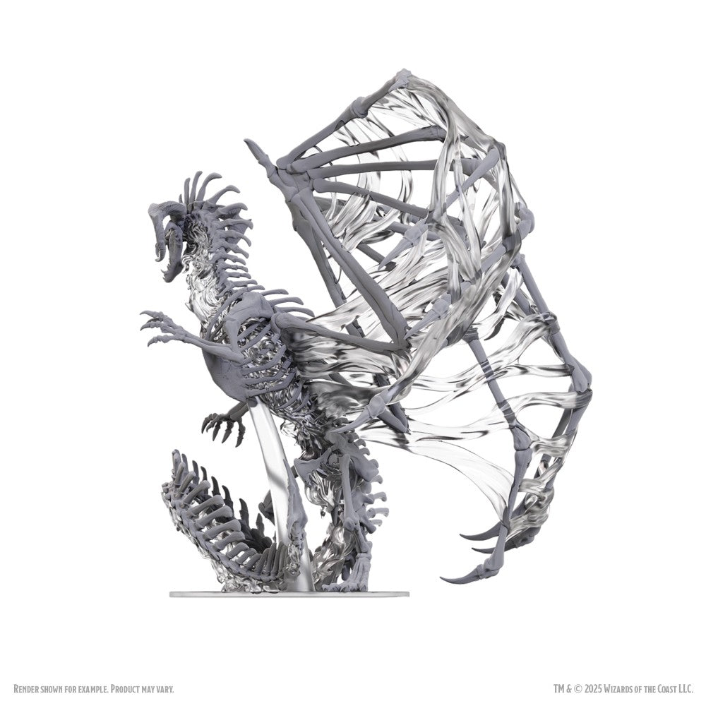 Black Dracolich [D&D Nolzur's Marvelous Unpainted Miniatures]