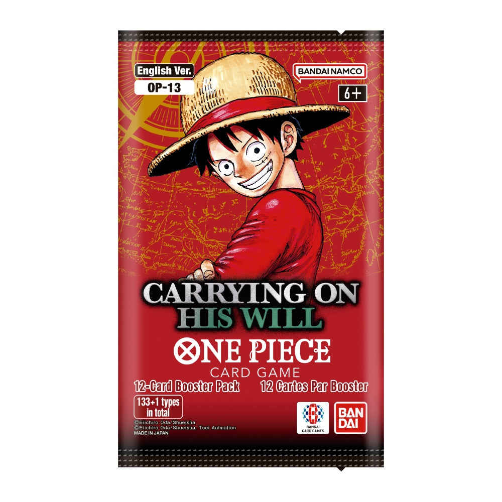 One Piece Card Game: Carrying On His Will [OP-13] - Booster Box