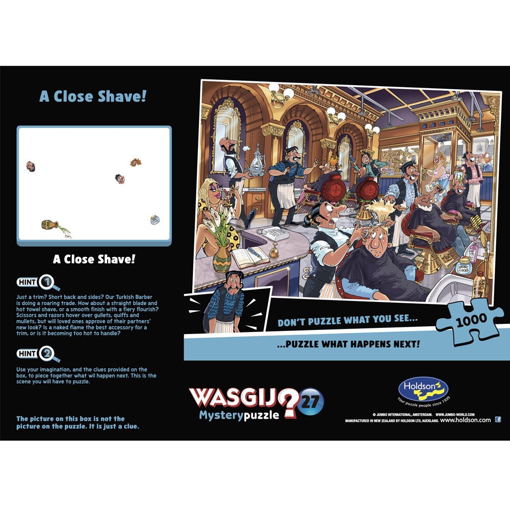WASGIJ? Mystery: #27 A Close Shave! 1000pc Puzzle