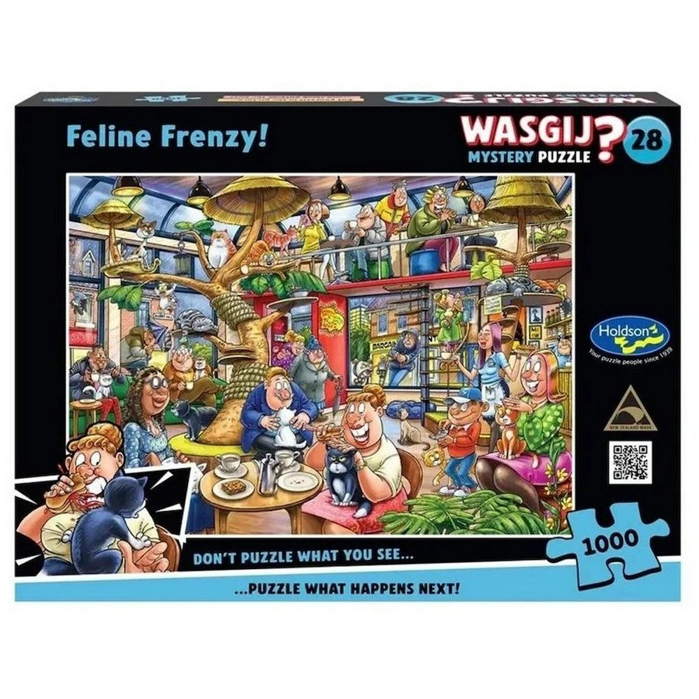 WASGIJ? Mystery: #28 Feline Frenzy! 1000pc Puzzle