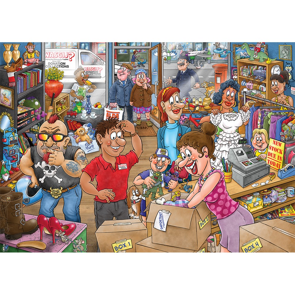WASGIJ? Mystery: #29 Donation Debacle! 1000pc Puzzle