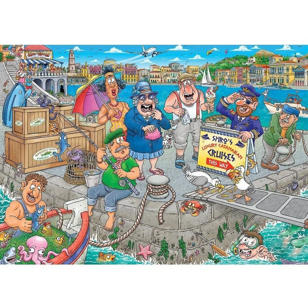 WASGIJ? Original: #47 Boating Bedlam! 1000pc Puzzle