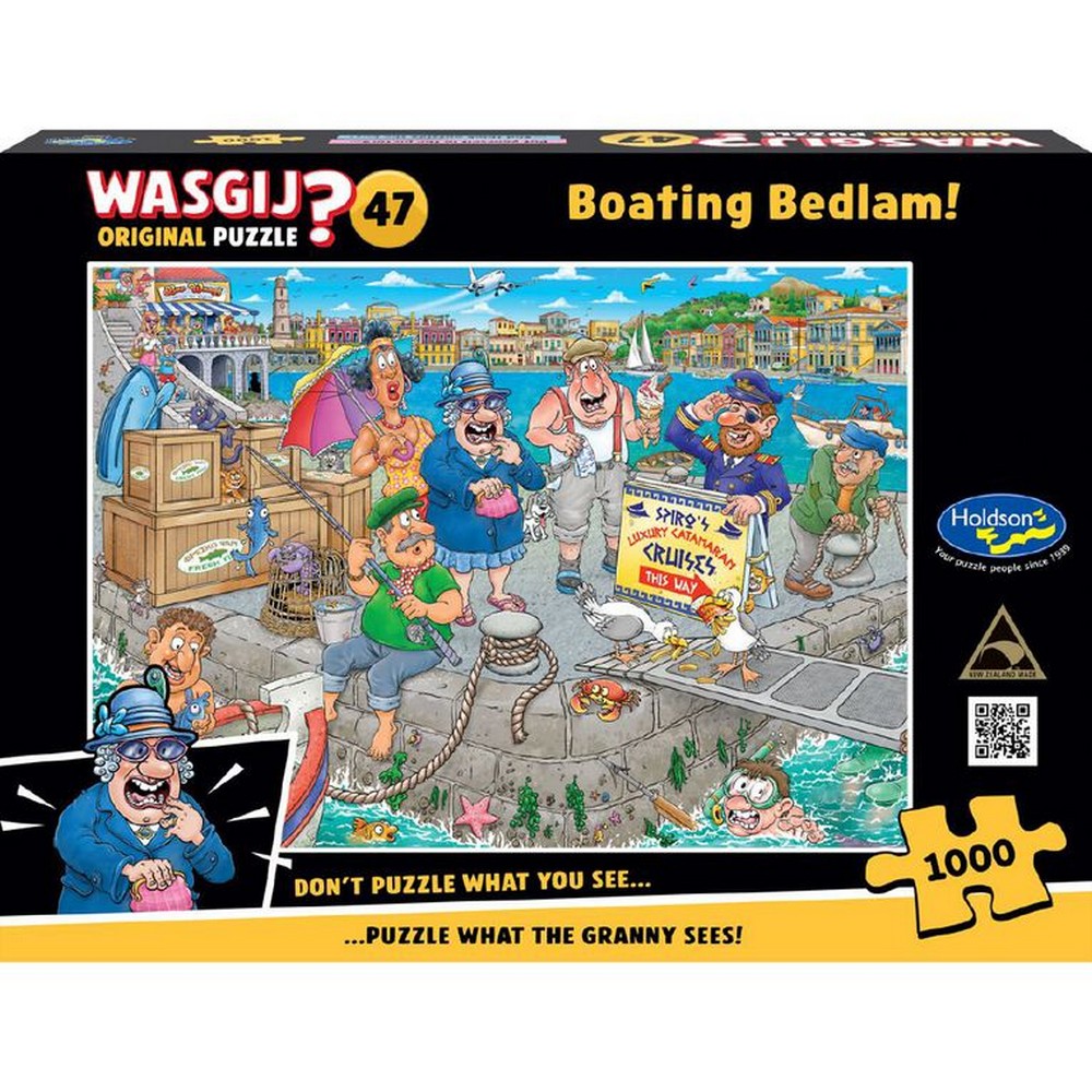 WASGIJ? Original: #47 Boating Bedlam! 1000pc Puzzle