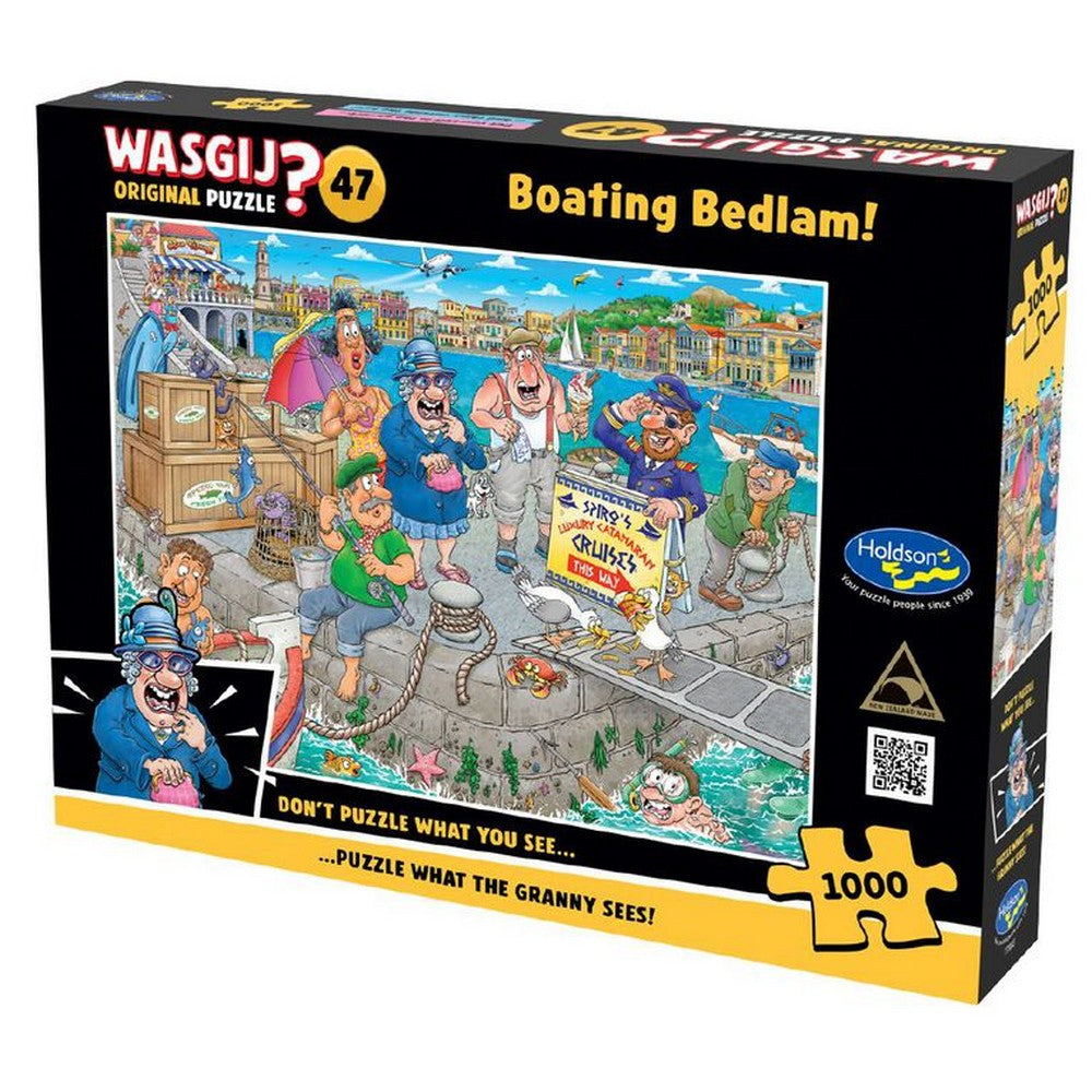WASGIJ? Original: #47 Boating Bedlam! 1000pc Puzzle