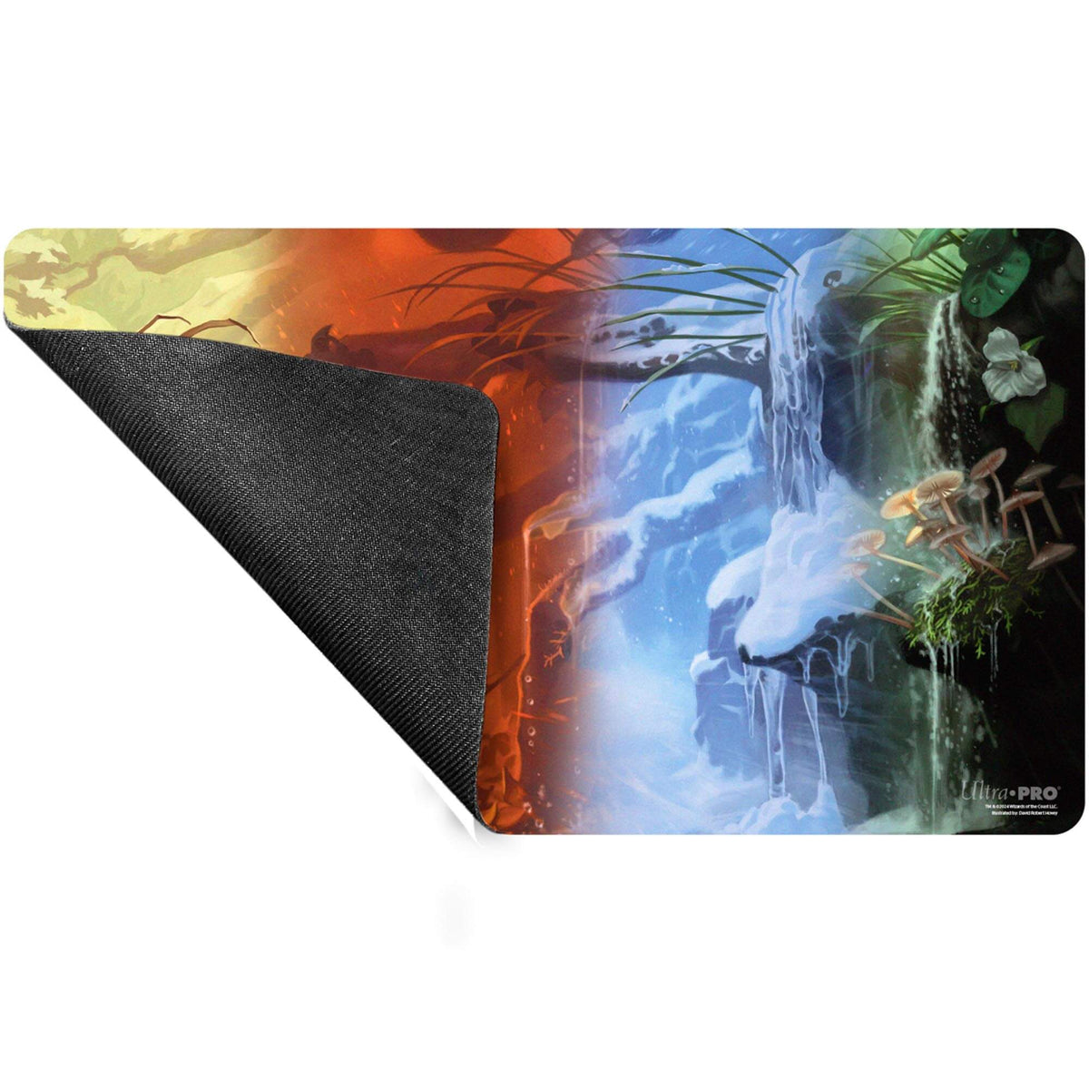 ULTRA PRO Magic MTG Playmat - Bloomburrow Season Lands: Forest