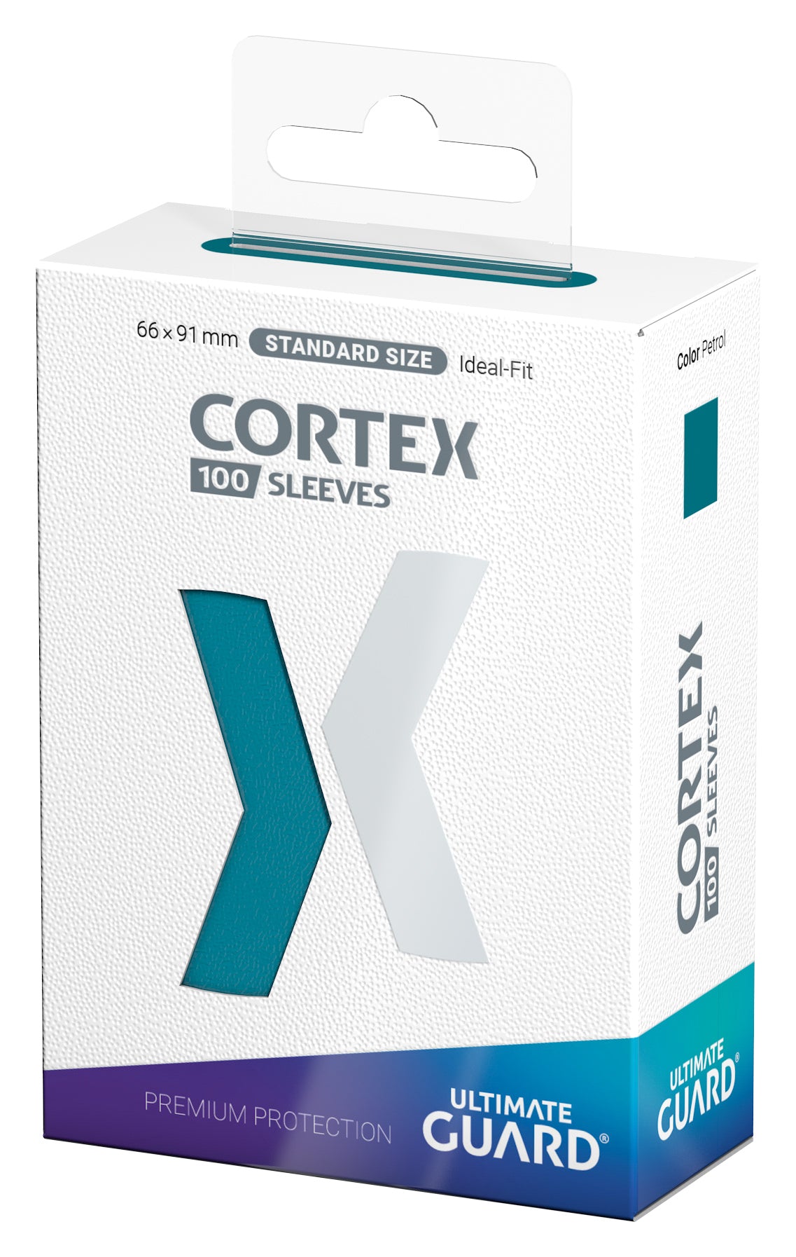 Ultimate Guard Cortex Sleeves - Petrol - Standard-Size (100 Sleeves)