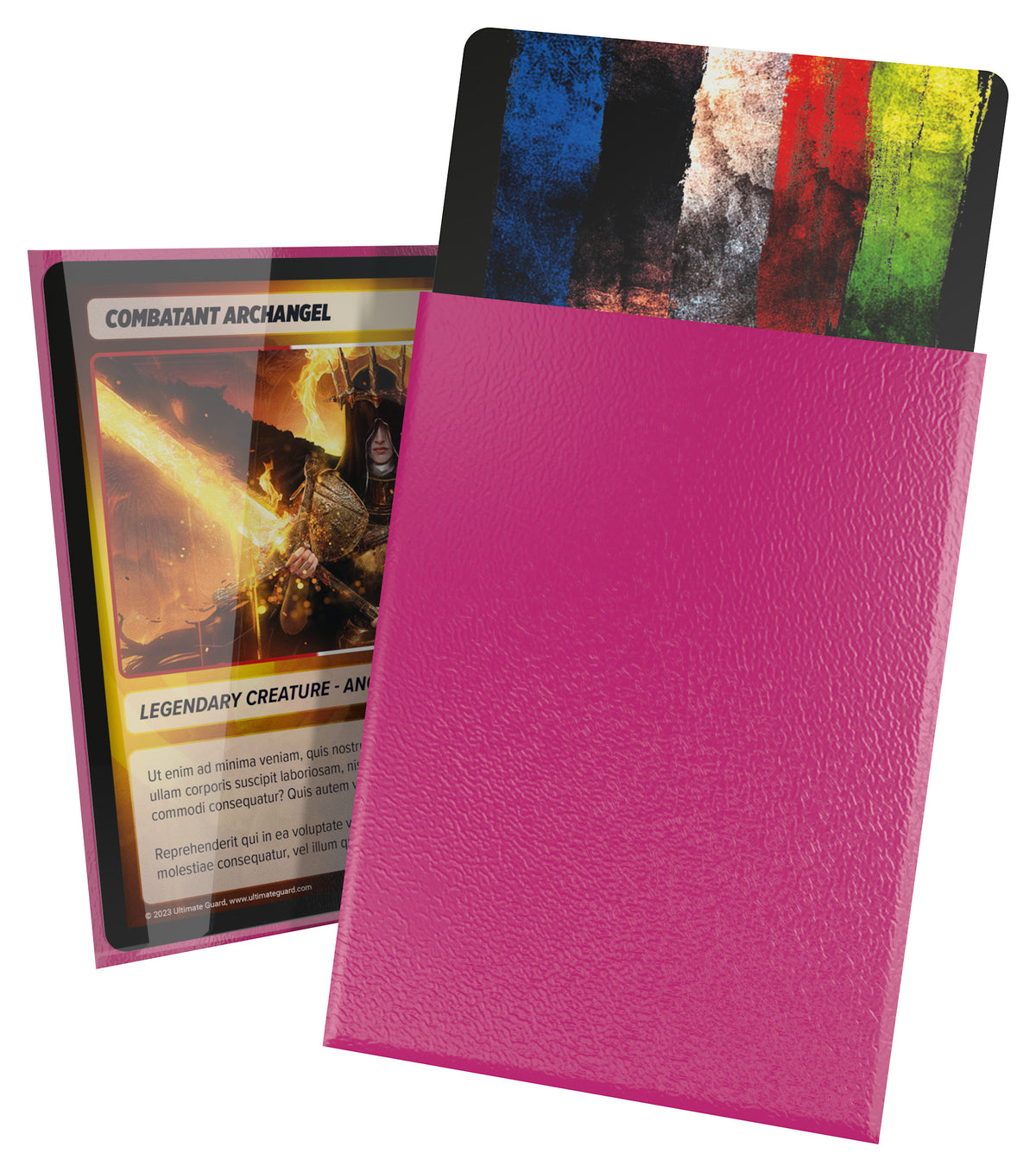 Ultimate Guard Cortex Sleeves - Pink - Standard-Size (100 Sleeves)