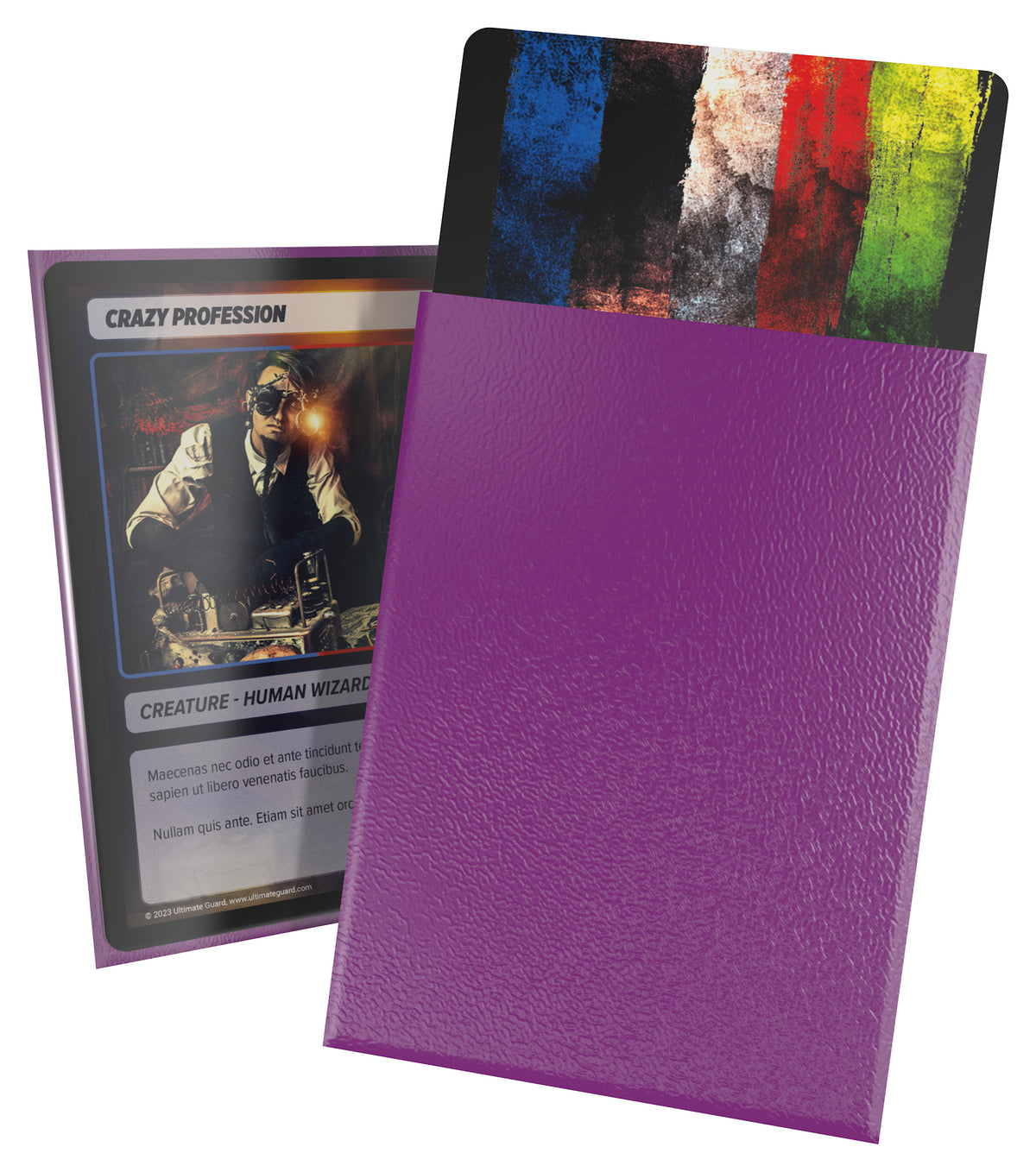 Ultimate Guard Cortex Matte Sleeves - Purple - Standard-Size (100 Sleeves)