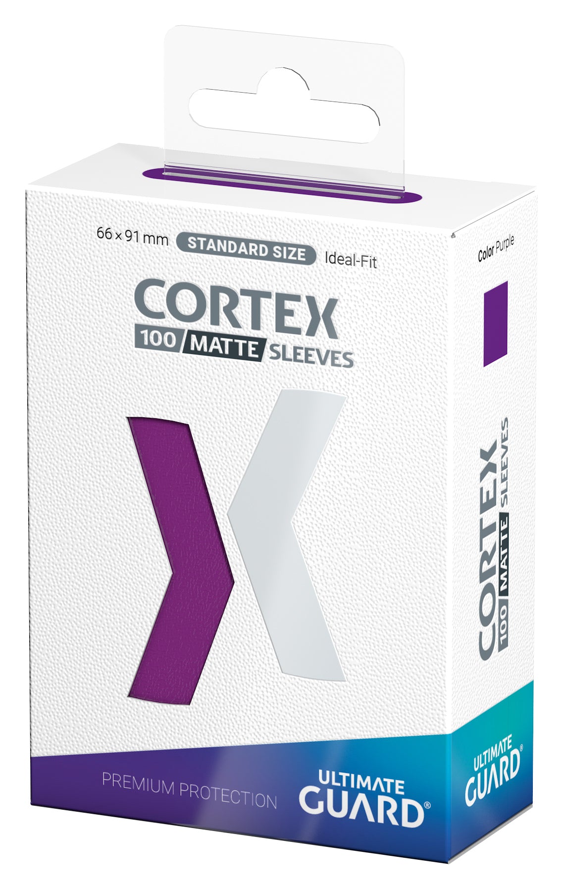 Ultimate Guard Cortex Matte Sleeves - Purple - Standard-Size (100 Sleeves)