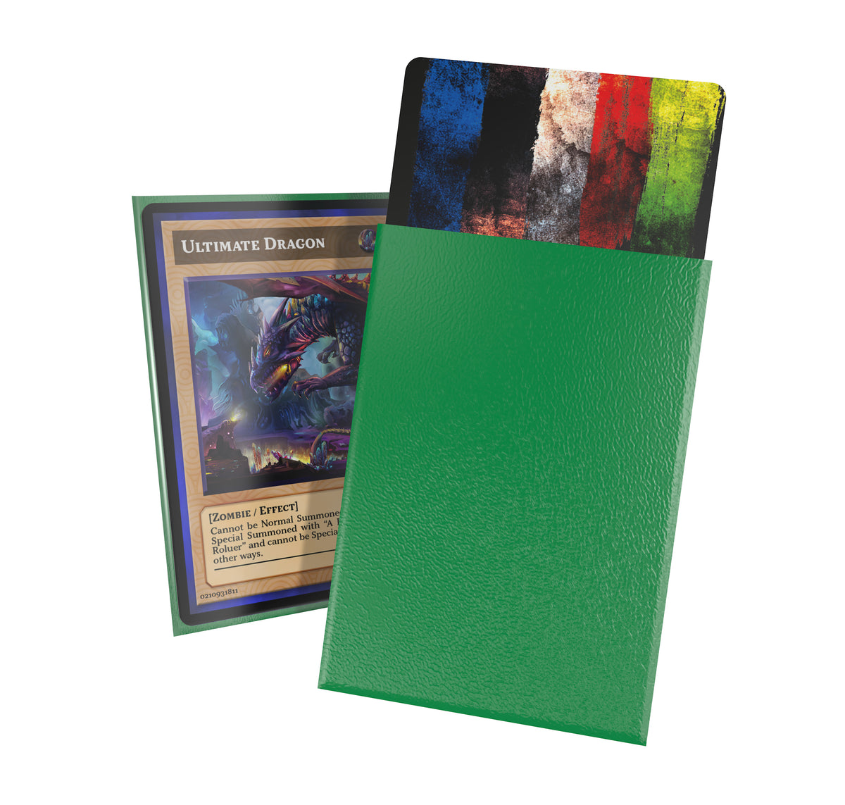 Ultimate Guard Cortex Matte Sleeves - Green - Japanese-Size (60 Sleeves)