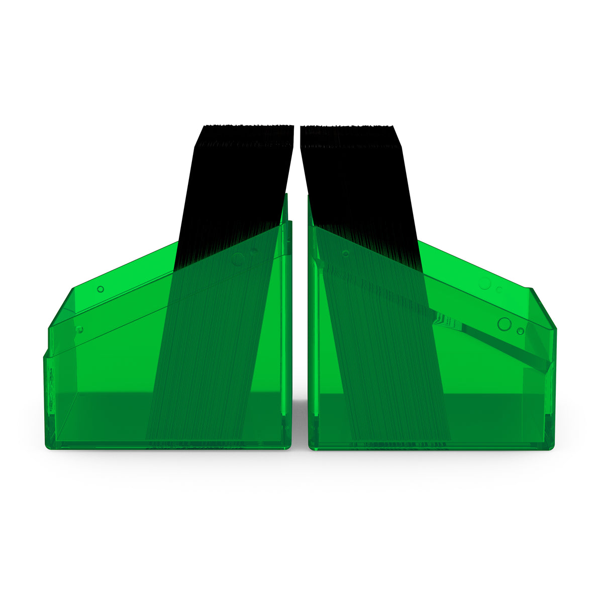 Ultimate Guard Boulder 100+ Clear Deck Box - Emerald