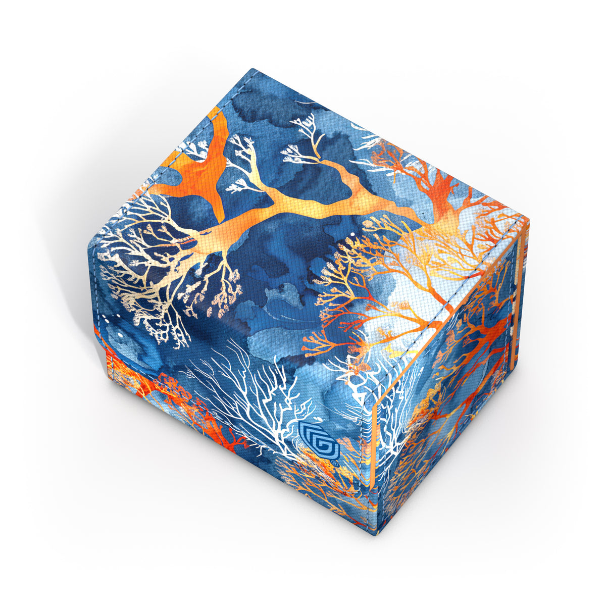 Ultimate Guard XenoSkin Sidewinder 100+ Deck Box - Fiery Reef (2025 Exclusive: Coral Places)