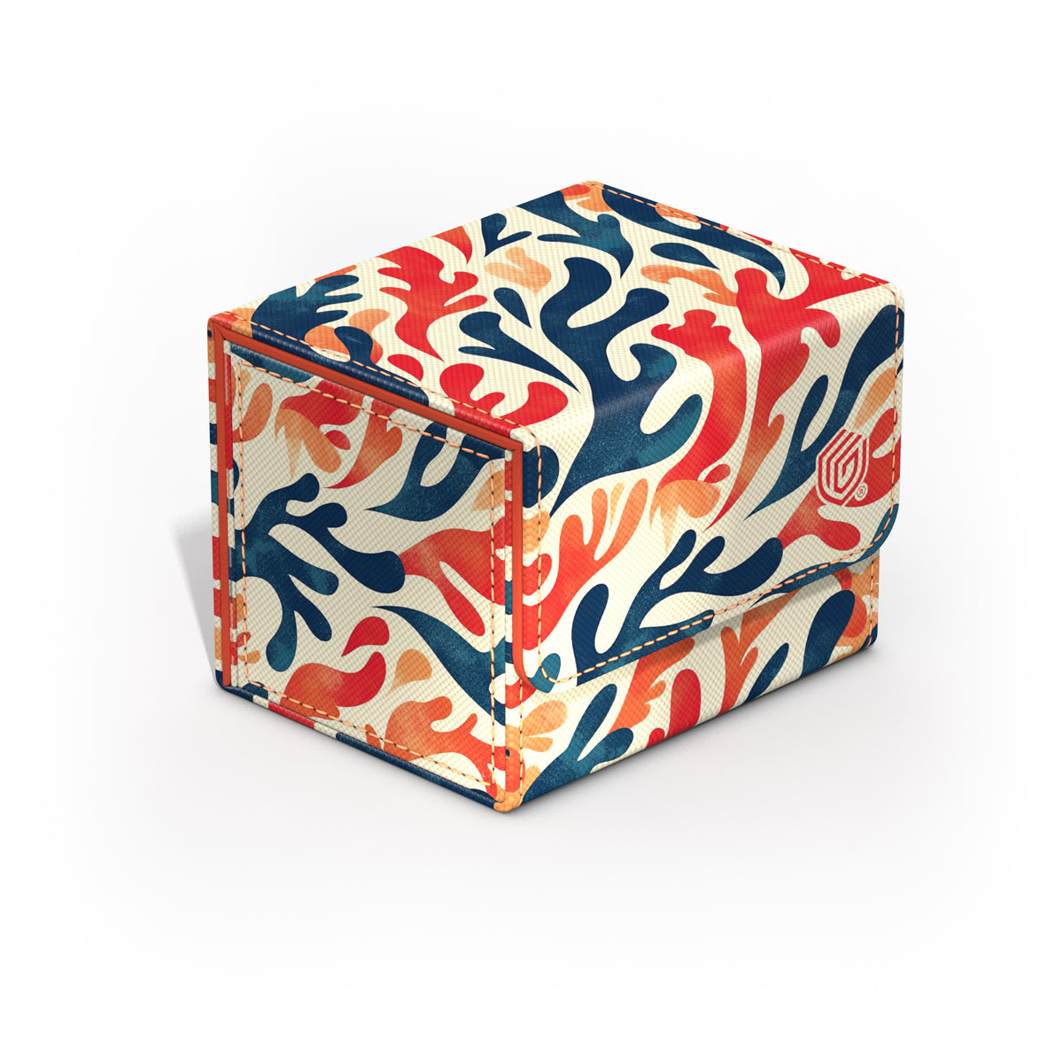 Ultimate Guard XenoSkin Sidewinder 100+ Deck Box - Mellow Sea (2025 Exclusive: Coral Places)