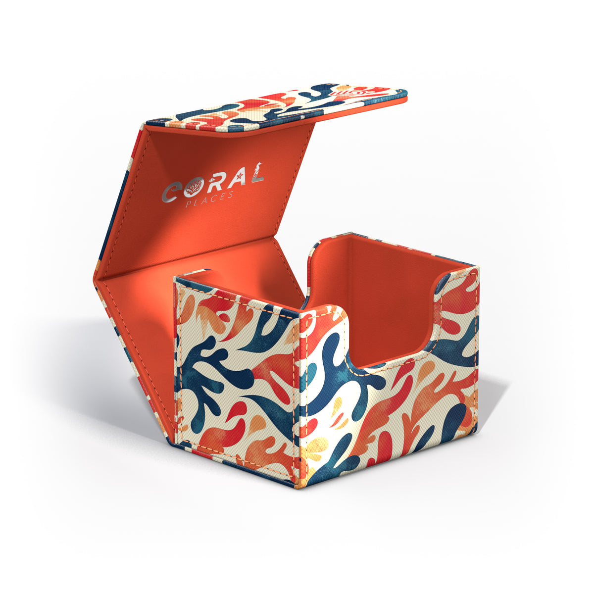 Ultimate Guard XenoSkin Sidewinder 100+ Deck Box - Mellow Sea (2025 Exclusive: Coral Places)