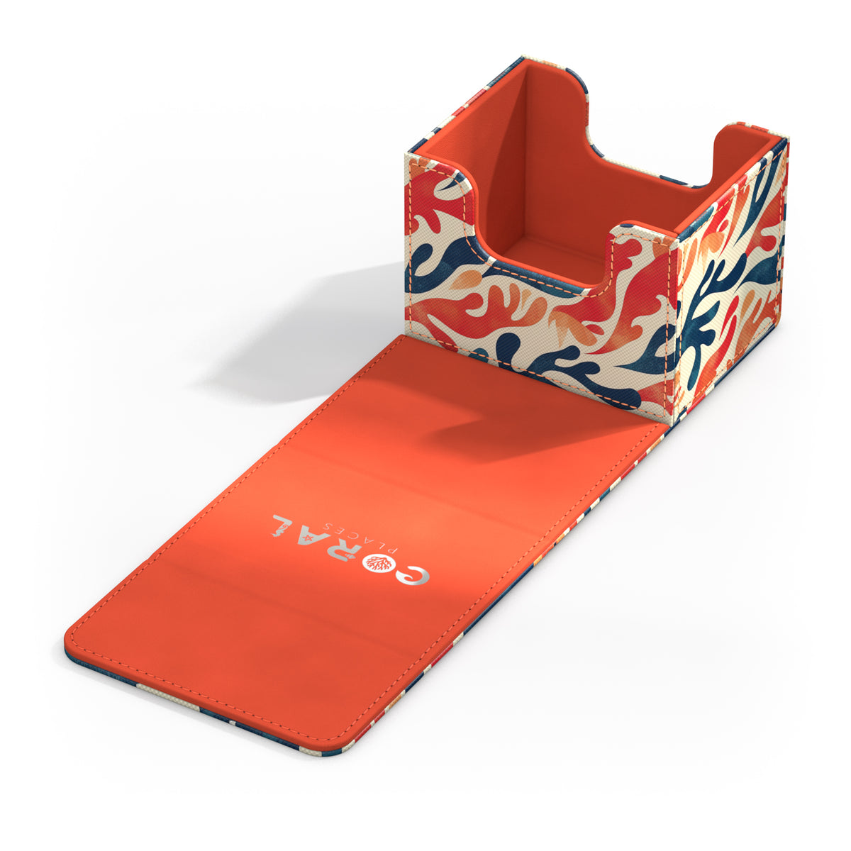 Ultimate Guard XenoSkin Sidewinder 100+ Deck Box - Mellow Sea (2025 Exclusive: Coral Places)