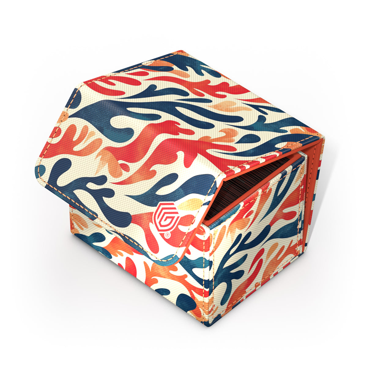 Ultimate Guard XenoSkin Sidewinder 100+ Deck Box - Mellow Sea (2025 Exclusive: Coral Places)