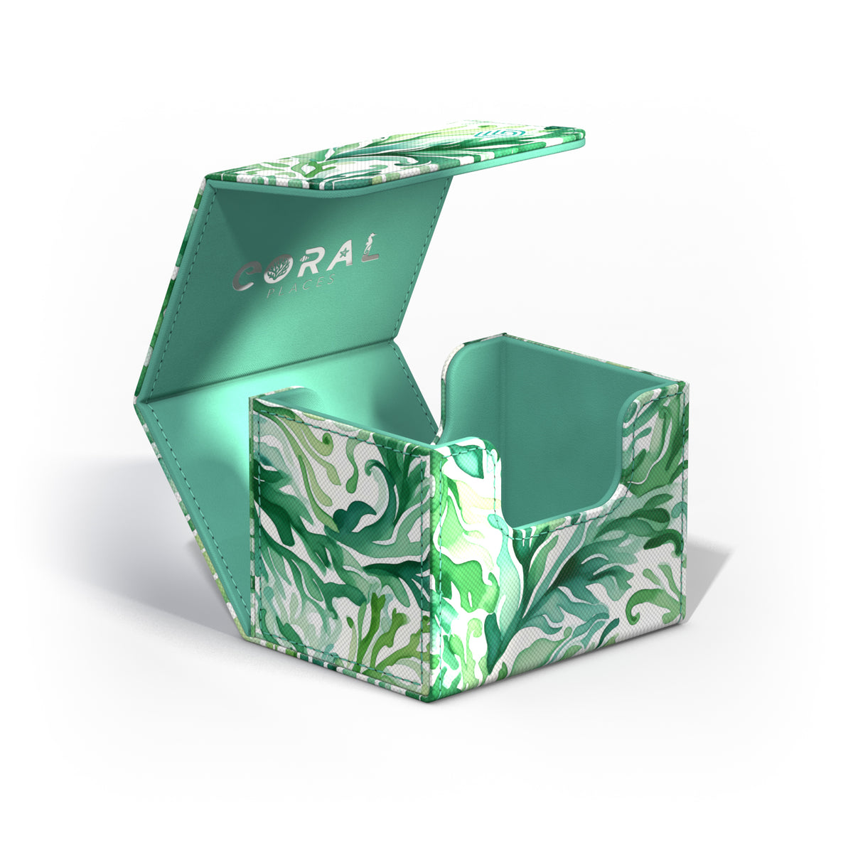 Ultimate Guard XenoSkin Sidewinder 100+ Deck Box - Kelp Forest (2025 Exclusive: Coral Places)