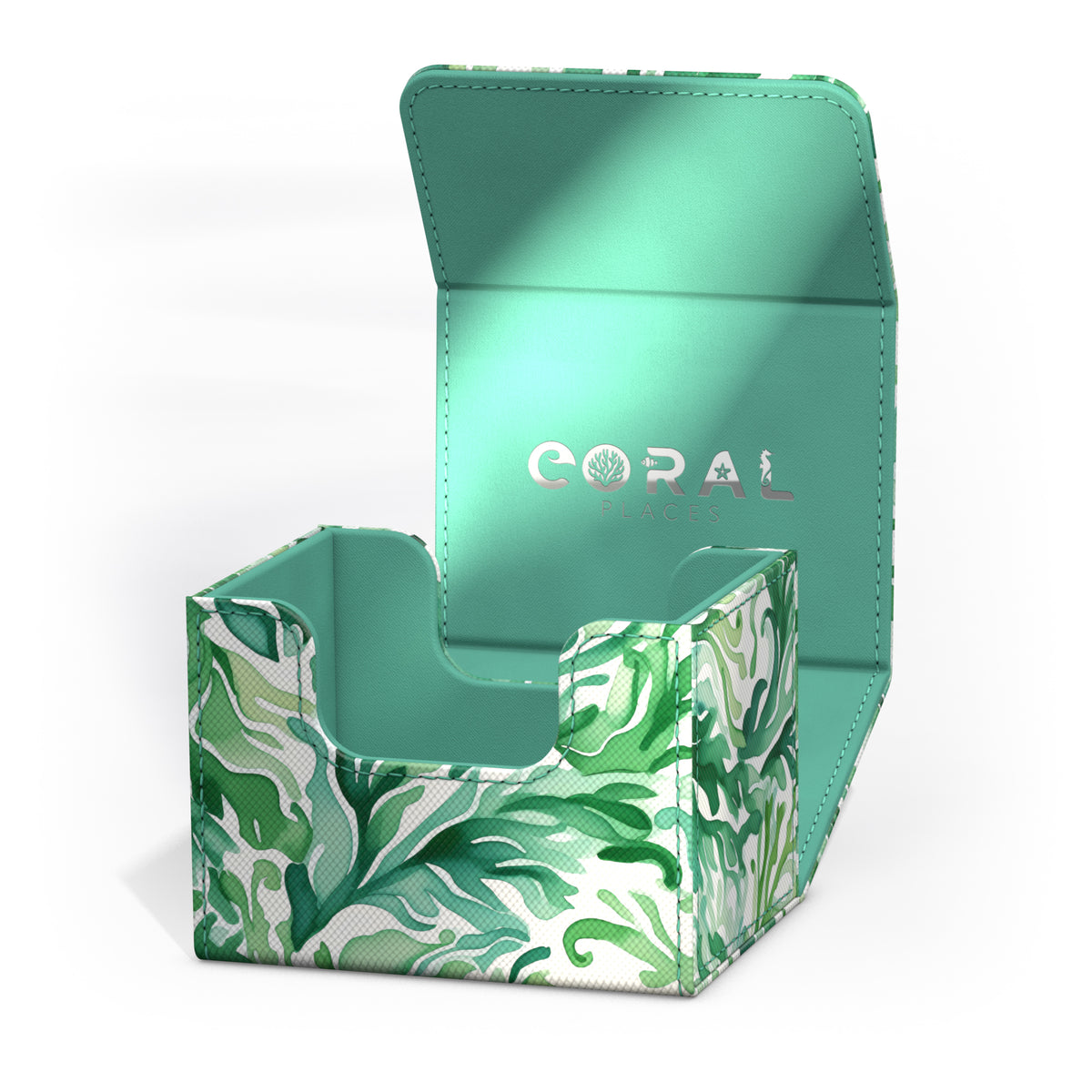 Ultimate Guard XenoSkin Sidewinder 100+ Deck Box - Kelp Forest (2025 Exclusive: Coral Places)