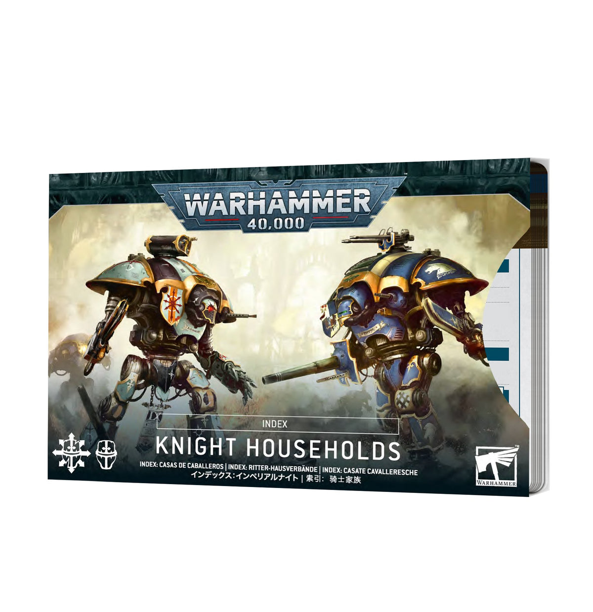 Index Cards: Knight Households (Warhammer 40000)