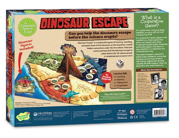 Dinosaur Escape [Peaceable Kingdom]